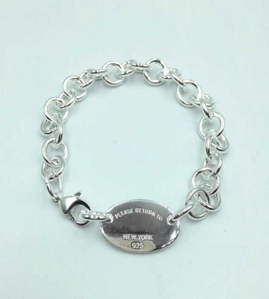 11 s925 sterling silver oval pendant exclusive bracelet original jewelry lovers wedding valentine gift h09189966086, Black
11 s925 sterling silver oval pendant exclusive bracelet original jewelry lovers wedding valentine gift h09189966086, Black