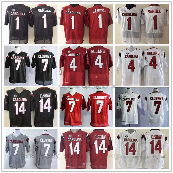 ncaa south carolina gamecock college football jerseys 1 deebo samuel 19 jake bentley 7 jadeveon clowney 4 shaq roland 14 connor shaw stitche, Black
ncaa south carolina gamecock college football jerseys 1 deebo samuel 19 jake bentley 7 jadeveon clowney 4 shaq roland 14 connor shaw stitche, Black
