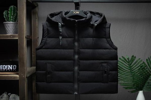 winter sleeveless jacket men casual down vest men warm thick hooded coats male cotton pad men039s work waistcoat gilet homme l3710673, Black;white
winter sleeveless jacket men casual down vest men warm thick hooded coats male cotton pad men039s work waistcoat gilet homme l3710673, Black;white