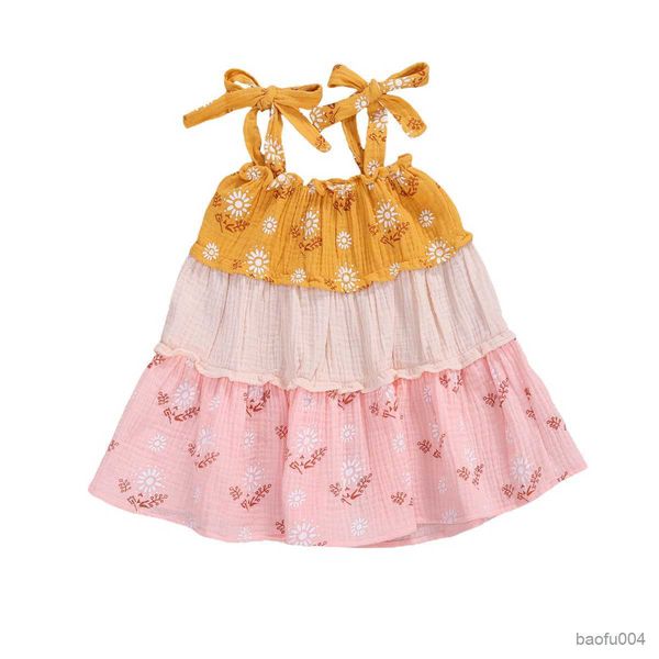 girl's dresses ma bayi 6m-5y gaun bunga anak perempuan balita bayi gaun ruffle busur musim panas untuk anak perempuan kostum liburan pe, Red;yellow 
girl's dresses ma bayi 6m-5y gaun bunga anak perempuan balita bayi gaun ruffle busur musim panas untuk anak perempuan kostum liburan pe, Red;yellow