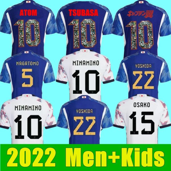 japan 2023 soccer jerseys home away minamino osako nagatomo yoshida haraguchi atom japanese 22 23 child football shirt honda men set kids ki, Black;yellow
japan 2023 soccer jerseys home away minamino osako nagatomo yoshida haraguchi atom japanese 22 23 child football shirt honda men set kids ki, Black;yellow
