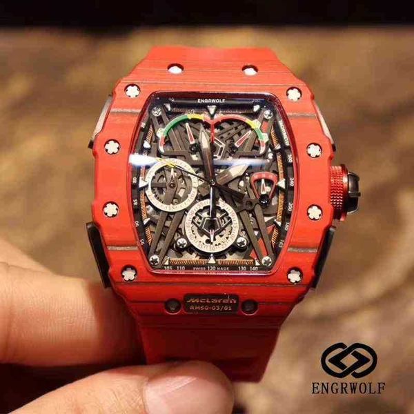 luxury mens mechanics watches richa wristwatch wine barrel watch mill r rm50-03 series 2824 automatic machinery red carbon fiber tape male
luxury mens mechanics watches richa wristwatch wine barrel watch mill r rm50-03 series 2824 automatic machinery red carbon fiber tape male