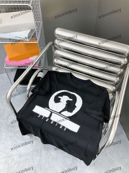 xinxinbuy men designer knitted tee t shirt 23ss paris portrait letter jacquard short sleeve cotton women black xs-l, Black;brown
xinxinbuy men designer knitted tee t shirt 23ss paris portrait letter jacquard short sleeve cotton women black xs-l, Black;brown