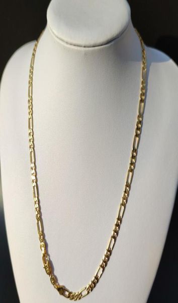 women039s necklace 18 k gf solid yellow fine gold figaro link chain pendant 500mm 5mm5643736, Silver
women039s necklace 18 k gf solid yellow fine gold figaro link chain pendant 500mm 5mm5643736, Silver