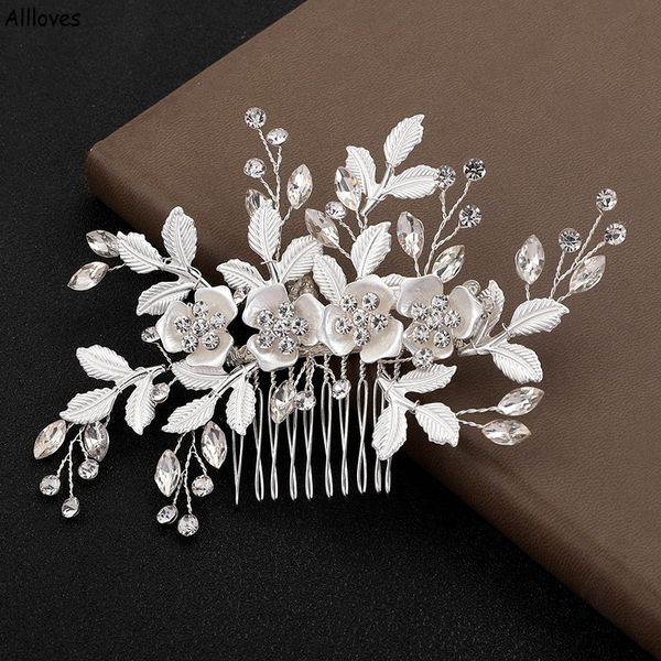 trendy alloy rose gold silver crystals bridal headpieces hair combs flower shape women hair accessories for prom party wedding engagement he
trendy alloy rose gold silver crystals bridal headpieces hair combs flower shape women hair accessories for prom party wedding engagement he