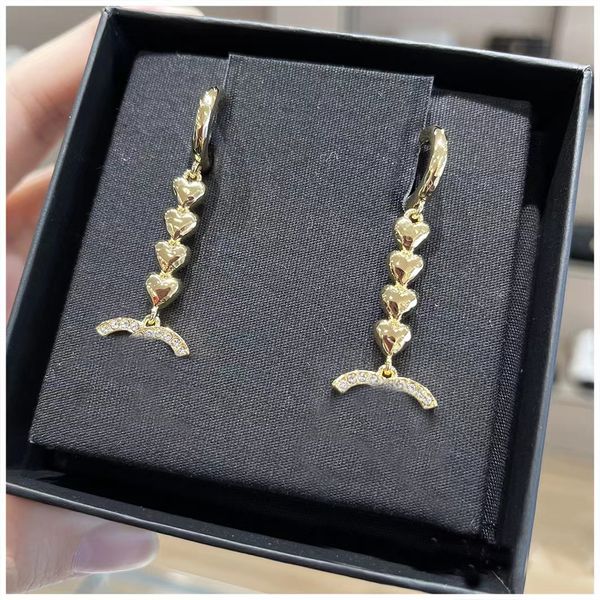 european and american romantic sweet love earrings luxury full of diamond gold plated ladies long earrings designer wedding jewelry wedding, Silver
european and american romantic sweet love earrings luxury full of diamond gold plated ladies long earrings designer wedding jewelry wedding, Silver