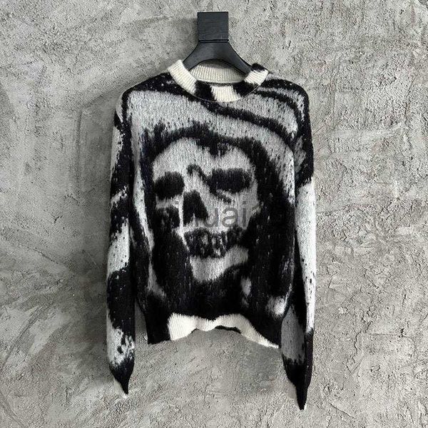 men's sweaters jacquard mink fleece contrast color sweater long sleeve printing pullover sweater social streetwear men clothing j230808, White;black
men's sweaters jacquard mink fleece contrast color sweater long sleeve printing pullover sweater social streetwear men clothing j230808, White;black