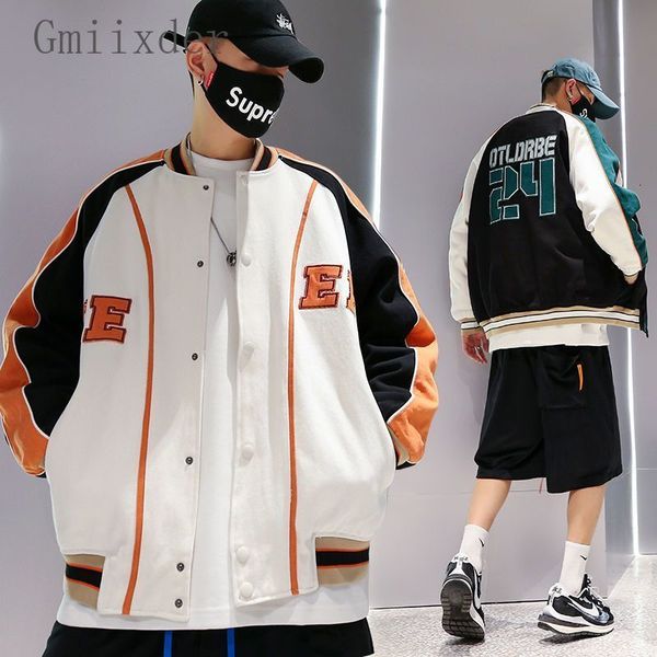 mens jackets american retro baseball uniform coat handsome high street hiphop patchwork loose embroidery color contrast bomber jacket 230808, Black;brown
mens jackets american retro baseball uniform coat handsome high street hiphop patchwork loose embroidery color contrast bomber jacket 230808, Black;brown