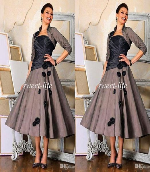 vintage tea length mother of the bride dresses long sleeve aline strapless flowers mother dress formal evening gowns1930909, Black;red
vintage tea length mother of the bride dresses long sleeve aline strapless flowers mother dress formal evening gowns1930909, Black;red