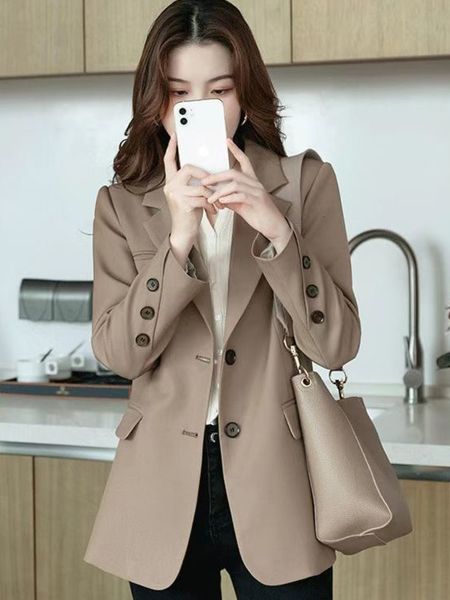 women's suits blazers blazers womens notched single breasted solid casual office lady all-match daily classic chic streetwear spring au, White;black
women's suits blazers blazers womens notched single breasted solid casual office lady all-match daily classic chic streetwear spring au, White;black