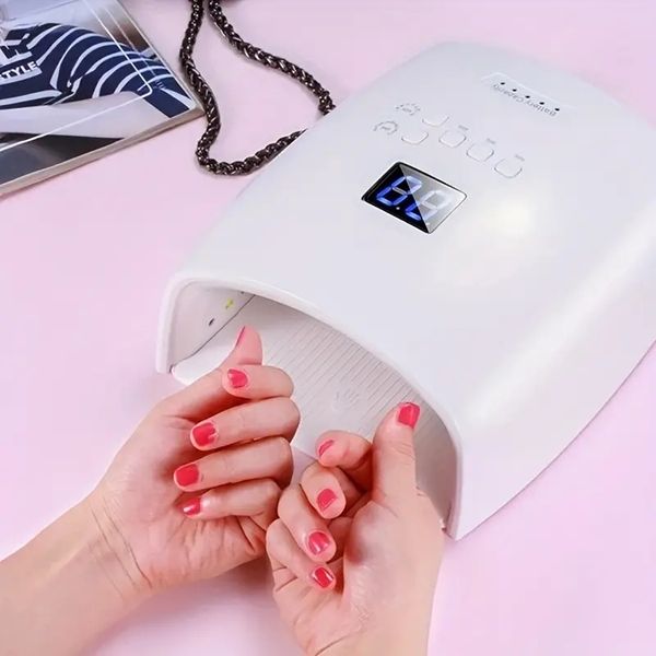 professional 60w uv gel nail lamp portable manicure dryer machine quick drying nail polish curing lights manicure pedicure nail art tools
professional 60w uv gel nail lamp portable manicure dryer machine quick drying nail polish curing lights manicure pedicure nail art tools