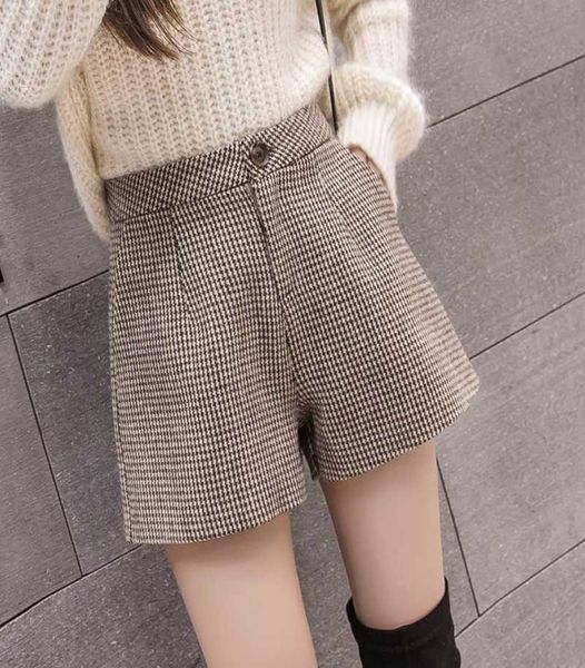 2020 autumn winter wool short women korean vintage plaid woolen shorts female casual allmatch shorts9855981, White;black
2020 autumn winter wool short women korean vintage plaid woolen shorts female casual allmatch shorts9855981, White;black