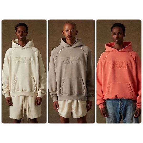 esential sweater men's hooded fashion brand loose high street women, Black
esential sweater men's hooded fashion brand loose high street women, Black