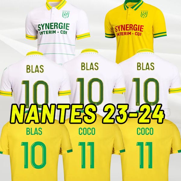 23 24 fc nantes soccer jerseys home maillot de foot simon louza a toure blas coco coulibaly football shirts 2023 2024 away third, Black;yellow
23 24 fc nantes soccer jerseys home maillot de foot simon louza a toure blas coco coulibaly football shirts 2023 2024 away third, Black;yellow
