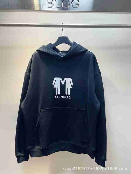 women's hoodies & sweatshirts designer b family 22fw paris twin statue flag printed hooded sweatshirt custom woven 520g thick couple ho, Black
women's hoodies & sweatshirts designer b family 22fw paris twin statue flag printed hooded sweatshirt custom woven 520g thick couple ho, Black