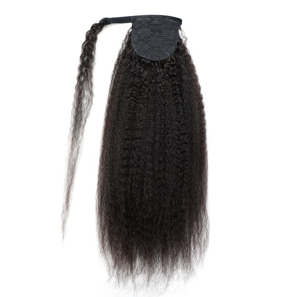 lace kinky straight tail human hair 65g 100g 145g wrap around clip in natural black indian yaki 230807, Black;brown
lace kinky straight tail human hair 65g 100g 145g wrap around clip in natural black indian yaki 230807, Black;brown
