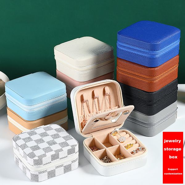 jewelry boxes support custom pu leather storage box small volume large capacity travel portable rings earrings necklace 230808, Black;white
jewelry boxes support custom pu leather storage box small volume large capacity travel portable rings earrings necklace 230808, Black;white