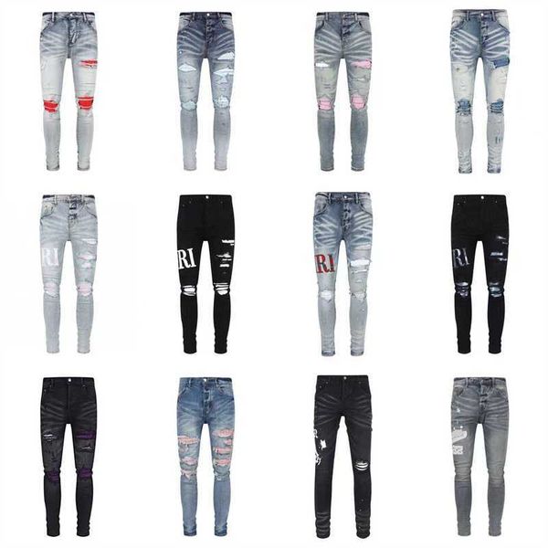 luxurys designers jeans distressed france fashion pierre straight men's biker hole stretch denim casual jean men skinny pants elasticit, Blue
luxurys designers jeans distressed france fashion pierre straight men's biker hole stretch denim casual jean men skinny pants elasticit, Blue