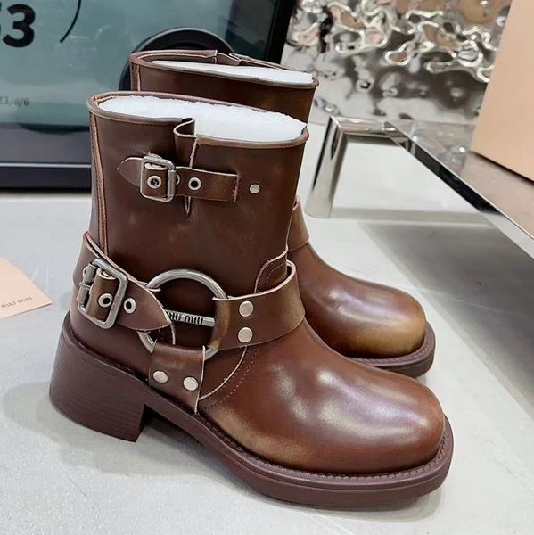 thick heel cap toes ankle boots belt buckle combat boots cowhide slip-on motorcycle boots women's outdoor shoes luxury designer ankle b, Black
thick heel cap toes ankle boots belt buckle combat boots cowhide slip-on motorcycle boots women's outdoor shoes luxury designer ankle b, Black