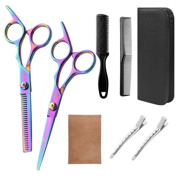 upgrade your haircut game: professional 8pcs hair cutting scissors set - perfect for barbers, salons & home use
upgrade your haircut game: professional 8pcs hair cutting scissors set - perfect for barbers, salons & home use