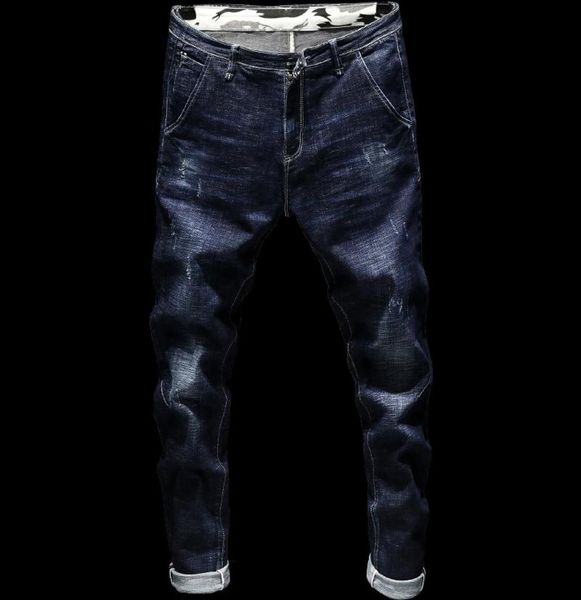 men039s jeans mens trend moustache effect ripped slim 2021 spring clothing youth fashion denim pencil pants blue8578886, Blue
men039s jeans mens trend moustache effect ripped slim 2021 spring clothing youth fashion denim pencil pants blue8578886, Blue