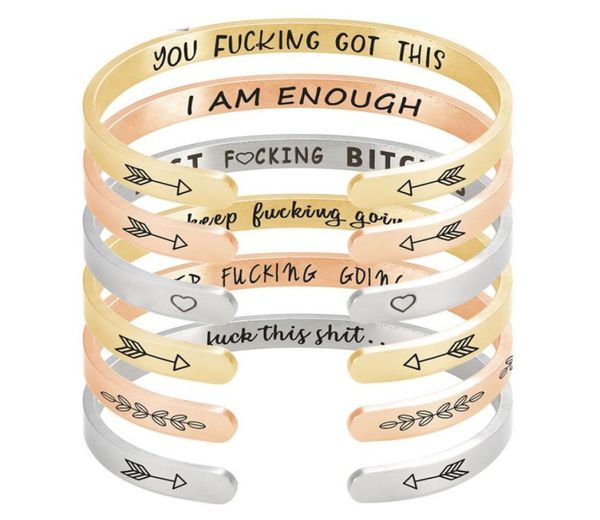 fashion 6mm personalized cuff bracelet i am enough beaches engraved titanium steel bangle gifts for women girls4951280, White
fashion 6mm personalized cuff bracelet i am enough beaches engraved titanium steel bangle gifts for women girls4951280, White
