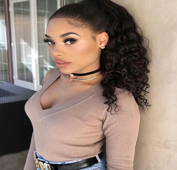 16quot kinky curly ponytail hair extension real human hair drawstring pony tail hairpiece 120g natural black 1b 1pc1829025
16quot kinky curly ponytail hair extension real human hair drawstring pony tail hairpiece 120g natural black 1b 1pc1829025