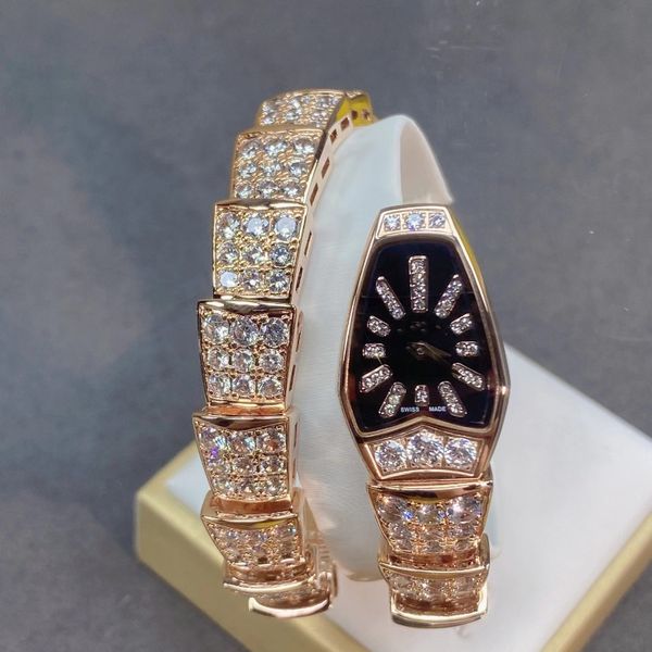 luxury diamond snake shadow women's watch the dangerous beauty of a snake's sinuous posture combined with a quartz movement with a, Slivery;brown
luxury diamond snake shadow women's watch the dangerous beauty of a snake's sinuous posture combined with a quartz movement with a, Slivery;brown