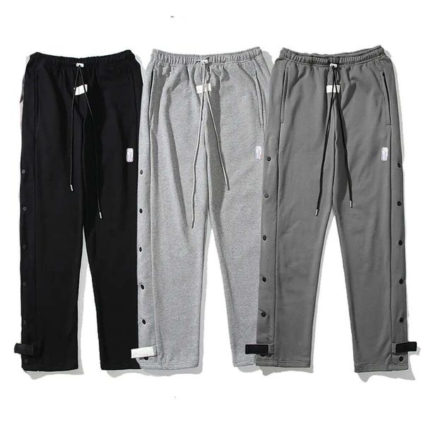 mens pants high street hip hop pants side button sweatpants casual sports trousers streetwear, Black;white
mens pants high street hip hop pants side button sweatpants casual sports trousers streetwear, Black;white