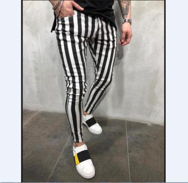 joggers with black white stripes for men casual pants fitness sportswear pencil bottoms skinny sweatpants trousers4481453
joggers with black white stripes for men casual pants fitness sportswear pencil bottoms skinny sweatpants trousers4481453