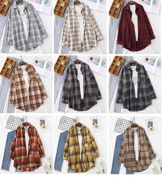 fashion spring autumn retro british style frosted plaid shirt for women men lovers loose medium length thickened shirt coat3416578, White
fashion spring autumn retro british style frosted plaid shirt for women men lovers loose medium length thickened shirt coat3416578, White