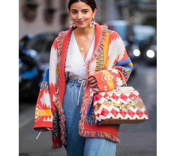 boho inspired cashmere jacquard cardigan for women fringed trims long sleeve cardigan sweater coat winter belted sweater women 2012478481, White;black
boho inspired cashmere jacquard cardigan for women fringed trims long sleeve cardigan sweater coat winter belted sweater women 2012478481, White;black