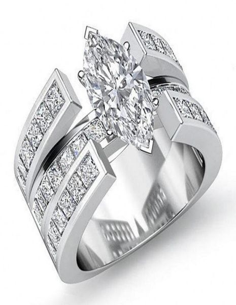 victoria wieck luxury jewelry 925 sterling silver marquise cut white z cz diamond promise ring women wedding bridal r9426379, Slivery;golden
victoria wieck luxury jewelry 925 sterling silver marquise cut white z cz diamond promise ring women wedding bridal r9426379, Slivery;golden