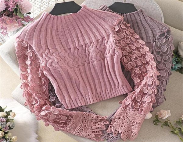 2020 new spring autumn women knitted pullovers mesh patchwork sweater female hollow out puff sleeve knitwear short ab1793299l9768036, White;black
2020 new spring autumn women knitted pullovers mesh patchwork sweater female hollow out puff sleeve knitwear short ab1793299l9768036, White;black