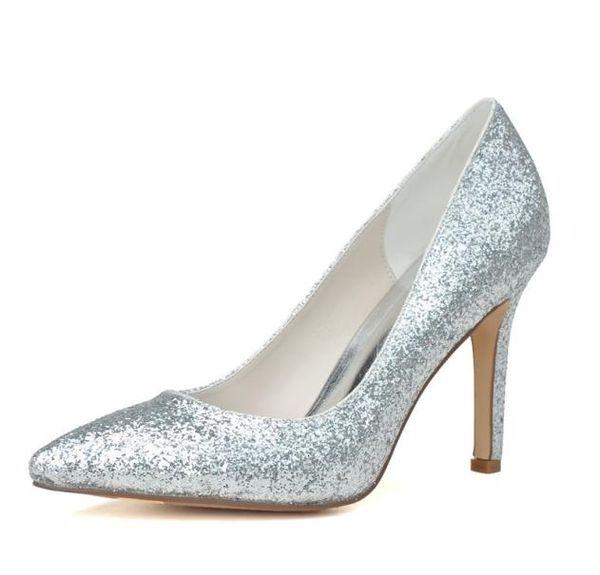 060814 simple fashion high heels wedding dresses flash material pointed toe for women party prom evening occasion shoes high qual5963091, Black
060814 simple fashion high heels wedding dresses flash material pointed toe for women party prom evening occasion shoes high qual5963091, Black