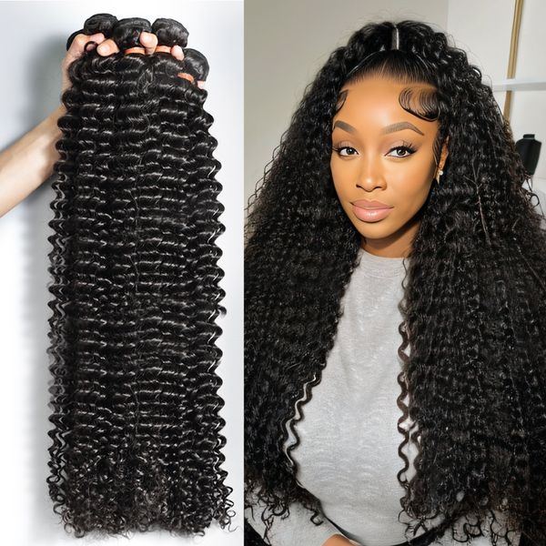 lace irl deep wave 28 30 32 inch 3 4 bundles brazilian hair weave human natural 100 curly 230807, Black;brown
lace irl deep wave 28 30 32 inch 3 4 bundles brazilian hair weave human natural 100 curly 230807, Black;brown