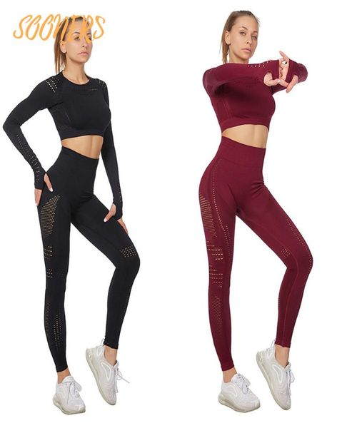 sooners 322 vital women sport suit yoga set gym workout clothes long sleeve fitness crop high waist energy seamless leggings3219497, White;red
sooners 322 vital women sport suit yoga set gym workout clothes long sleeve fitness crop high waist energy seamless leggings3219497, White;red