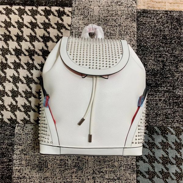 fashion boys girls bags backpacks redbottoms lovers school bag handbags studded rivets women men genuine leather backpack
fashion boys girls bags backpacks redbottoms lovers school bag handbags studded rivets women men genuine leather backpack