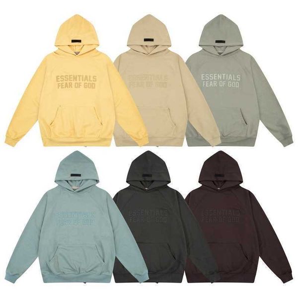 trendy double thread esential solid silicone letter plush hooded sweater loose pants set for men, Black
trendy double thread esential solid silicone letter plush hooded sweater loose pants set for men, Black