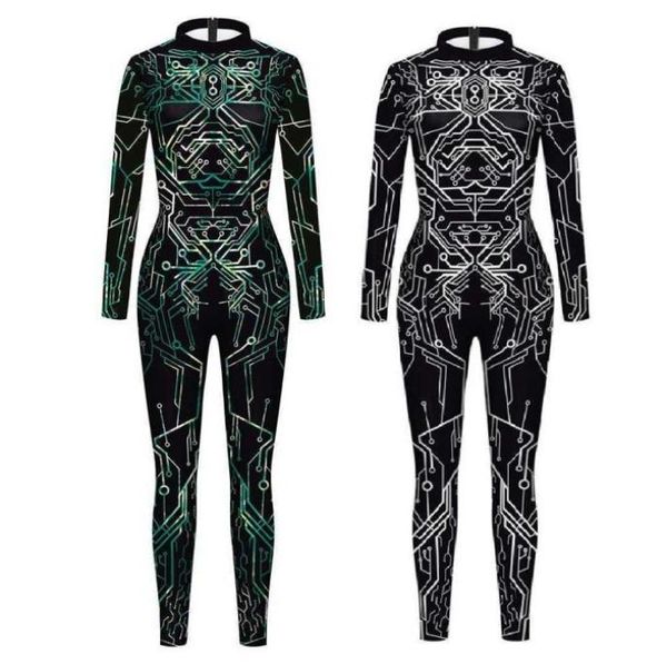 stage wear women men future robot punk circuit board alien 3d print jumpsuit tight bodysuit halloween party cosplay come dress up 9912978, Black;red
stage wear women men future robot punk circuit board alien 3d print jumpsuit tight bodysuit halloween party cosplay come dress up 9912978, Black;red