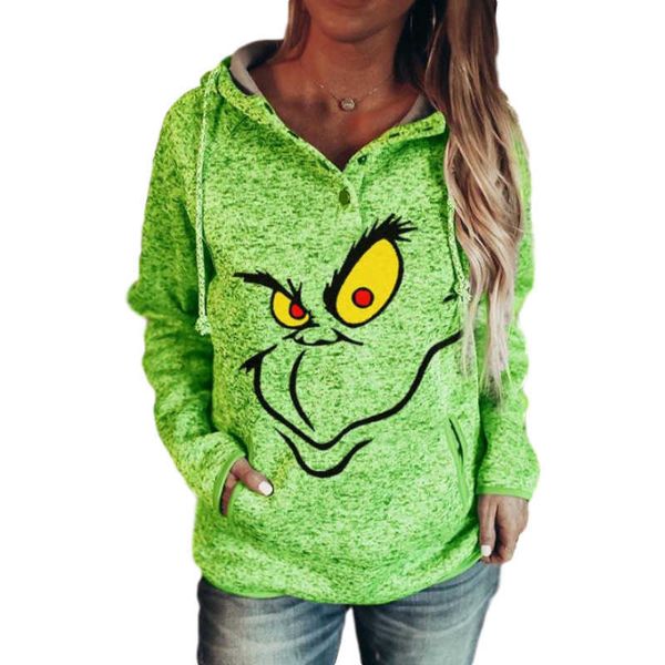 no brand name autumn and winter new women's greench print hooded long sleeve pocket sweater, Black
no brand name autumn and winter new women's greench print hooded long sleeve pocket sweater, Black