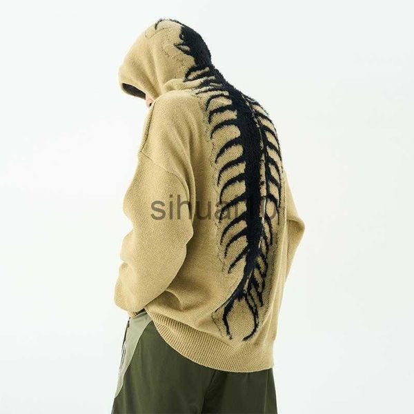 men's sweaters slouchy hooded sweaters for men in winter american knitwear sweater port vibe small crowd high street lovers sweater tre, White;black
men's sweaters slouchy hooded sweaters for men in winter american knitwear sweater port vibe small crowd high street lovers sweater tre, White;black