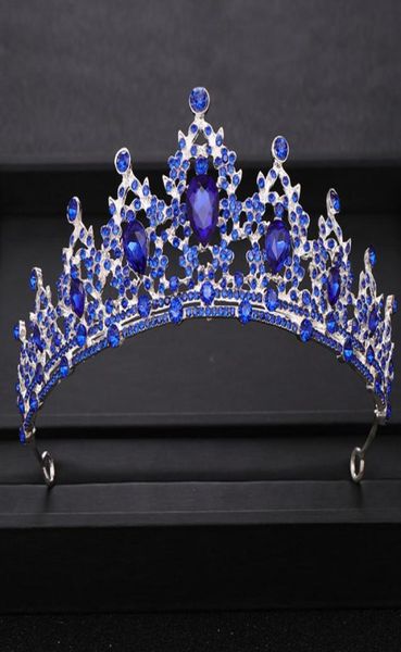 new baroque blue crystal wedding crown bridal tiara headpiece prom queen diadem head jewelry wedding hair accessories8857895, White;golden
new baroque blue crystal wedding crown bridal tiara headpiece prom queen diadem head jewelry wedding hair accessories8857895, White;golden