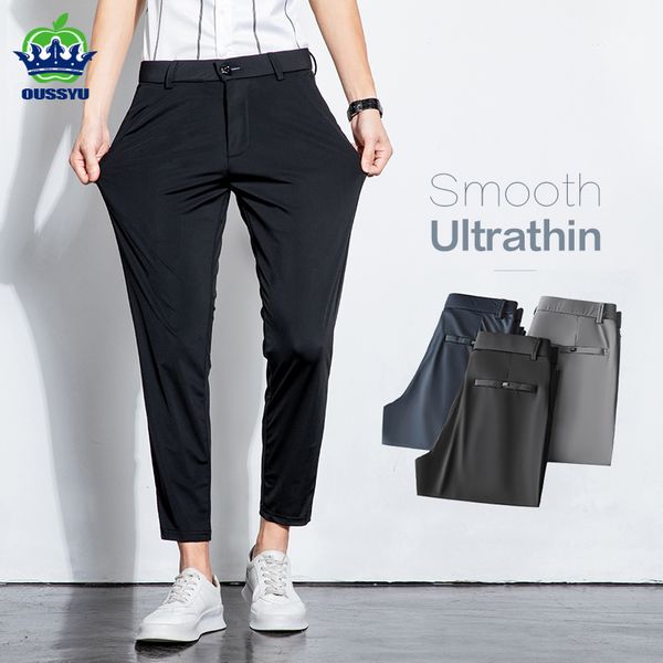 men s pants summer stretch ankle length suit men thin business solid color slim casual formal office trousers male plus size 28 40 230808, Black
men s pants summer stretch ankle length suit men thin business solid color slim casual formal office trousers male plus size 28 40 230808, Black
