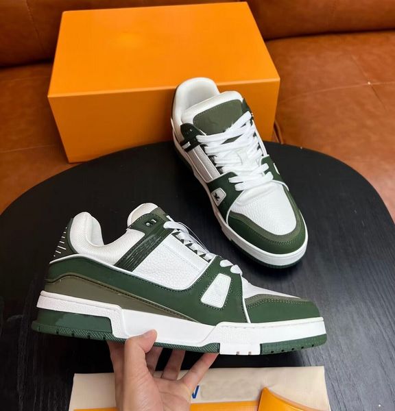 casual shoes famous design men sneakers vintage calfskin leather rubber sole low abloh laceup trainers virgil platform skateboard walking di, Black
casual shoes famous design men sneakers vintage calfskin leather rubber sole low abloh laceup trainers virgil platform skateboard walking di, Black