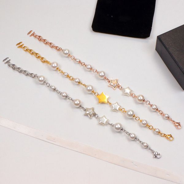 luxury bracelet star letter pearl bracelet 18k rose gold titanium steel bracelet lovers' jewelry c letter steel bracelet fashion luxury, Golden;silver
luxury bracelet star letter pearl bracelet 18k rose gold titanium steel bracelet lovers' jewelry c letter steel bracelet fashion luxury, Golden;silver