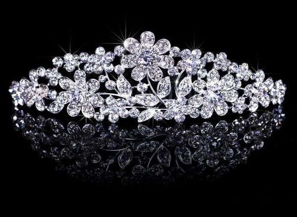 shiny rhinestones princess crown tiaras bridal headband comb hair clip wedding jewelry bride proms 3520657, Silver
shiny rhinestones princess crown tiaras bridal headband comb hair clip wedding jewelry bride proms 3520657, Silver