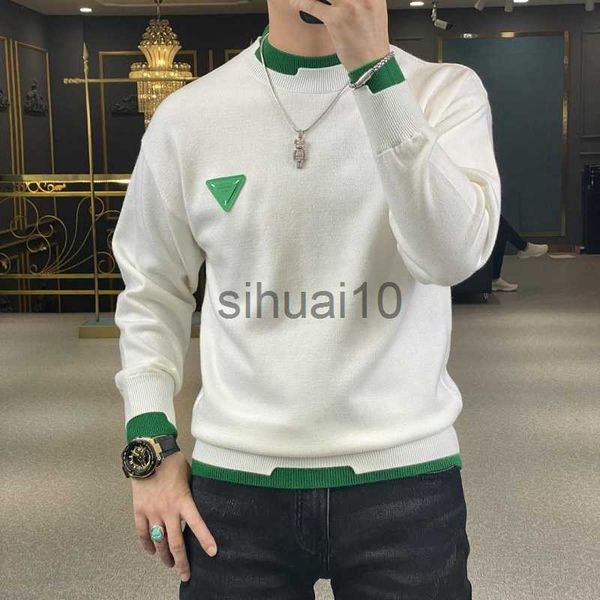 men's sweaters autumn winter casual men's sweater long sleeve slim knitted pullovers fashion contrast crew neck knitted pullover, White;black
men's sweaters autumn winter casual men's sweater long sleeve slim knitted pullovers fashion contrast crew neck knitted pullover, White;black