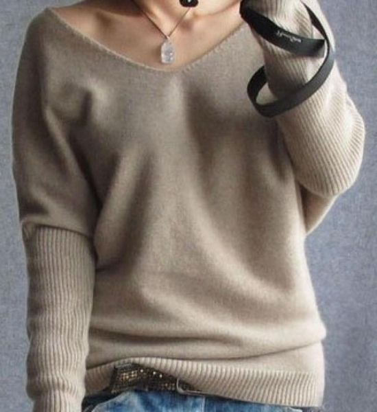 new sweaters autumn winter cashmere sweater for women fashion vneck sweater loose wool sweater batwing sleeve plus size s4x2876928, White;black
new sweaters autumn winter cashmere sweater for women fashion vneck sweater loose wool sweater batwing sleeve plus size s4x2876928, White;black