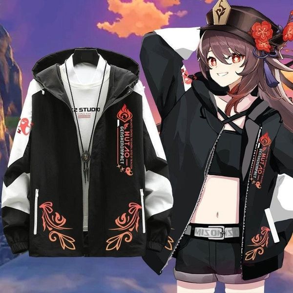 men's hoodies sweatshirts genshin impact hu tao 3d printing men/women autumn fashion game zipper hoodies sweatshirt long sleeves pollov, Black
men's hoodies sweatshirts genshin impact hu tao 3d printing men/women autumn fashion game zipper hoodies sweatshirt long sleeves pollov, Black